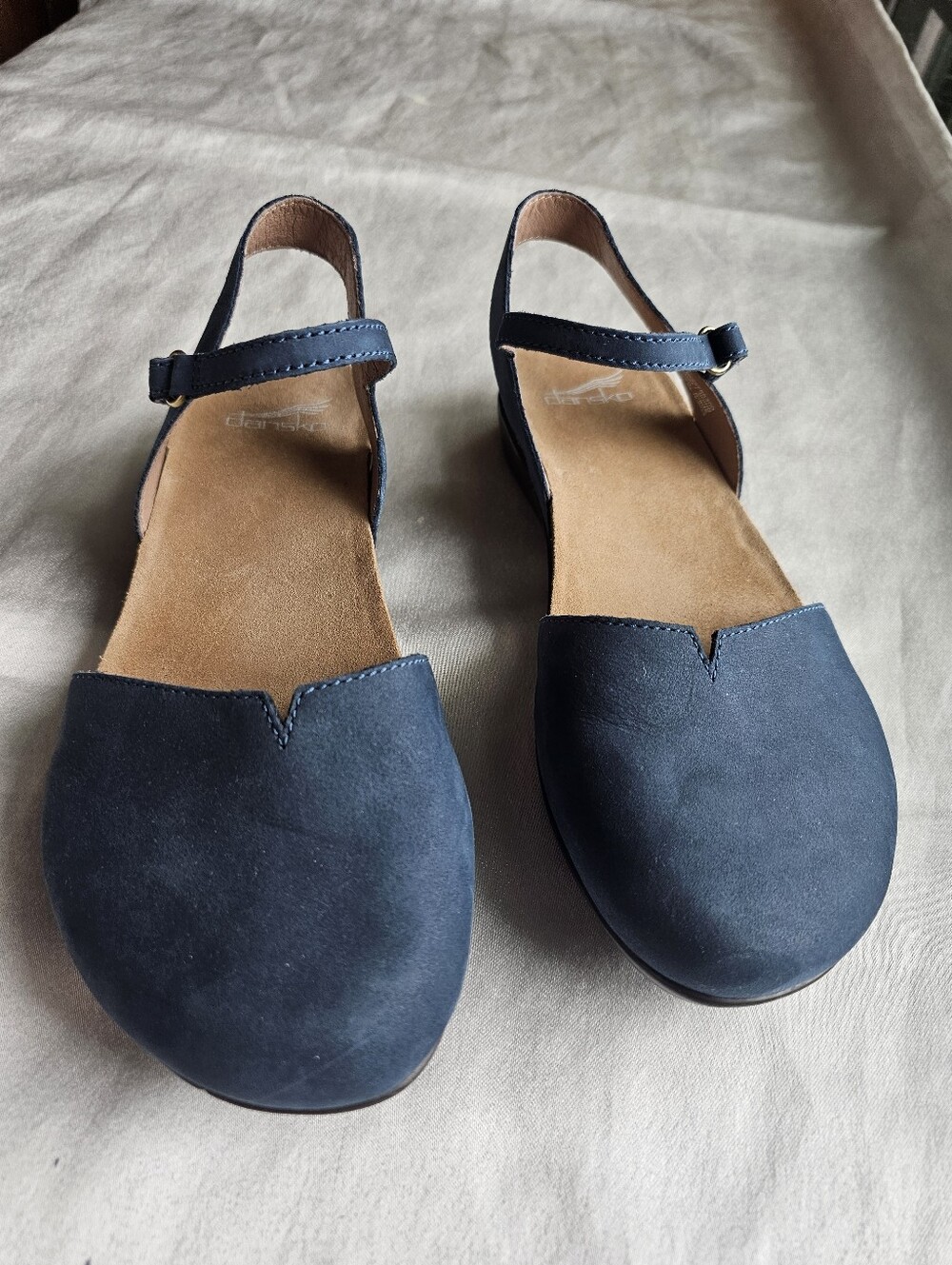 Dansko ROWAN Milled Nubuck Mary Jane Sandals in Navy Sz EU39/US8.5-9 - Picture 14 of 14